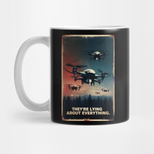New Jersey Drones UFO Conspiracy Mug